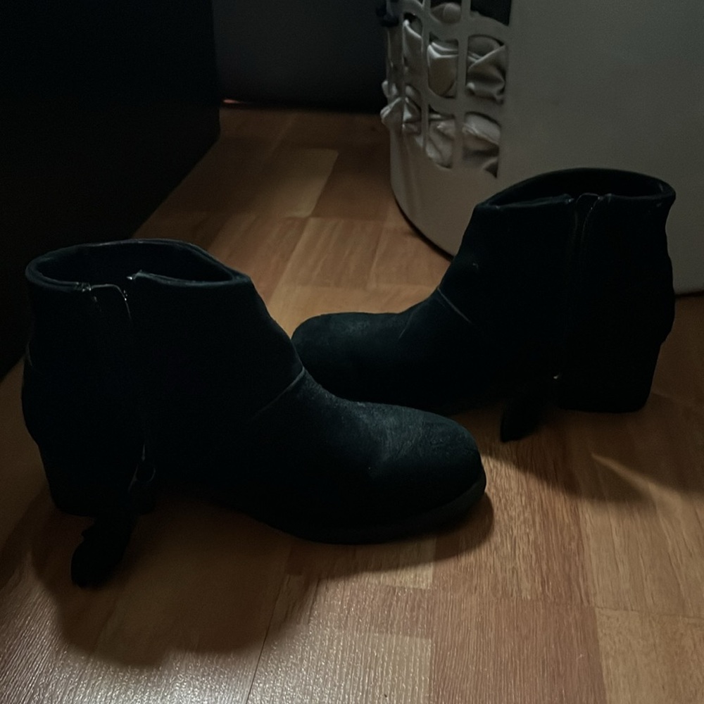Toms Kids 13.5 Black Boots